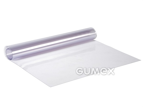 Folie 656 für Zeltfenster, Pergolen, 0,5mm, Breite 1500mm, 85°ShA, UV-beständig, PVC, transparent, 